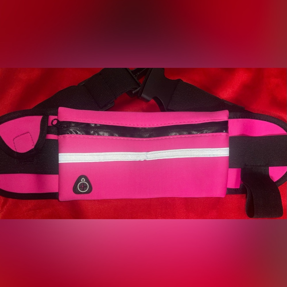 Neon colored fanny packs! Thin and weightless!